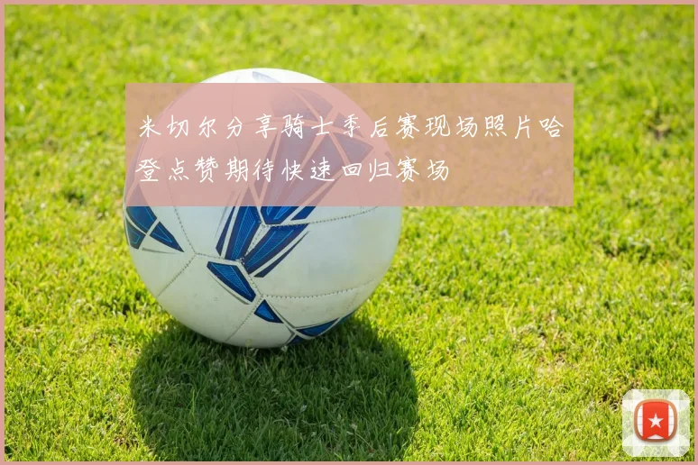 米切尔分享骑士季后赛现场照片哈登点赞期待快速回归赛场